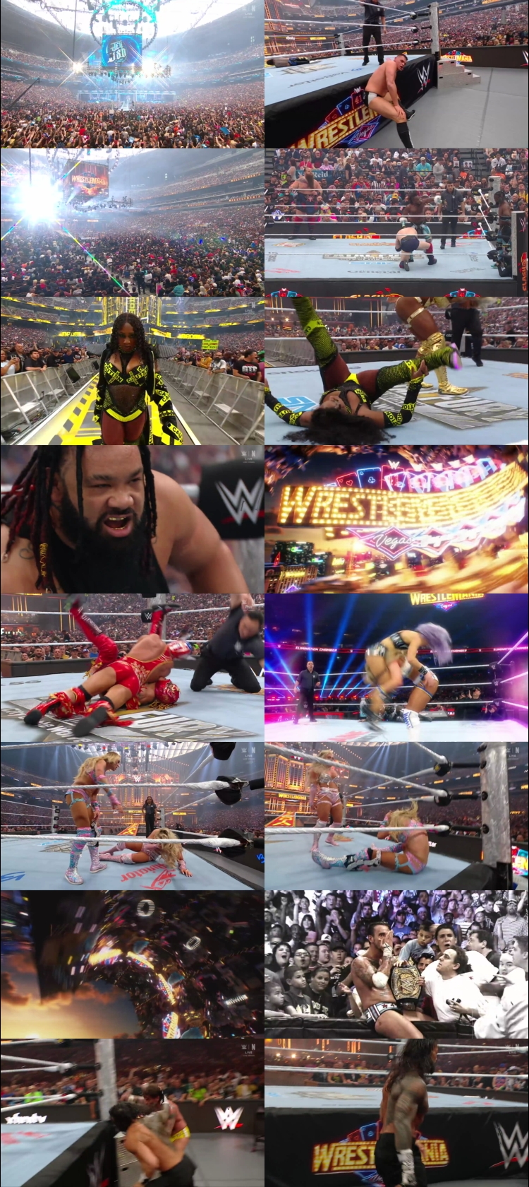 WWE Wrestlemania - S41E01 (2025) WEB-HDRip (20th April) [English]